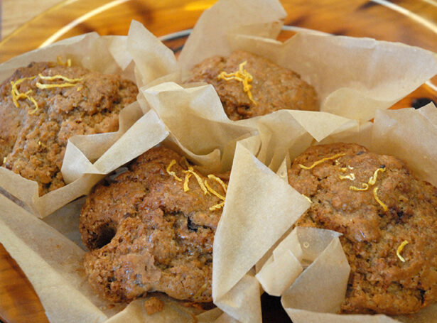 Yummy blueberry muffins.