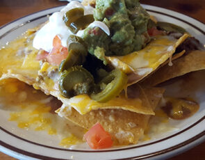 Half-order of Esther's nachos.